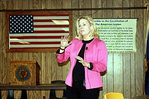 Liz Cheney in Buffalo Wyoming