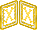 Luftwaffe collar tabs Reichsmarschall 3D