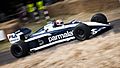 Nelson Piquet driving Brabham BT52 2013 Goodwood Festival of Speed