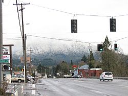 Highway 58 in Oakridge