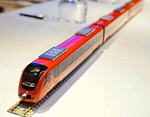 PNR CRRC Zhuzhou DMU Scale Model