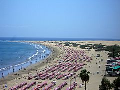 Playa del ingles gran canaria