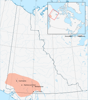 Southern Tutchone Map