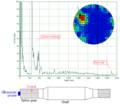 Swing shaft spline cracking