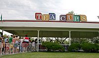 Tea Cups at Adventureland, Iowa