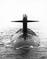 USS Thresher (SSN-593) bow