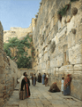 Wailing Wall by Gustav Bauernfeind