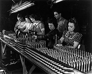 Women aluminum shells wwii