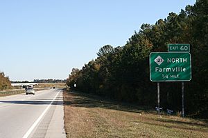 2010-11-09 US Route 264 Exit 60 to North Farmville