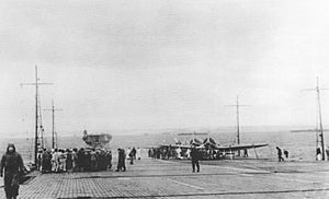 Akagi flight deck Hitokappu Bay