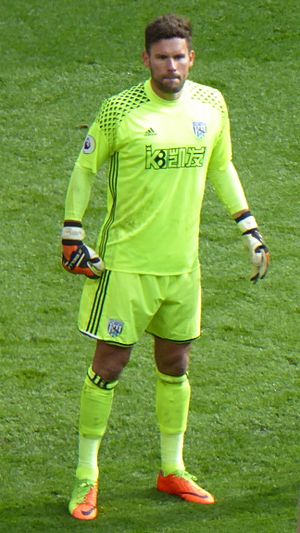 Ben Foster Manchester United v West Bromwich Albion 2017.jpg