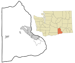 Plymouth, Washington is located in Benton County, Washington