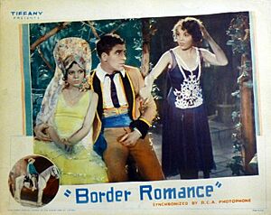 Border Romance lobby card