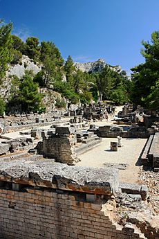 Bouleuterion in Glanum, 20101-07-12