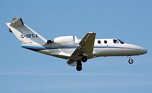 Cessna 525 citationjet g-sfcj arp