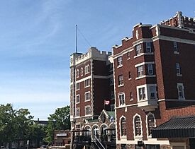 The iconic Cornwallis Inn, now Main Street Station, in Downtown Kentville