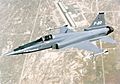 F-20 flying