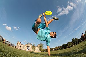 Frisbee freestyle claudio cigna 2009