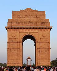 India Gate in New Delhi 03-2016