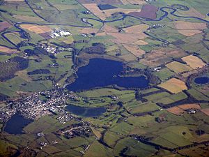 Lochmaben - aerial view