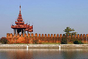 Mandalay Fort Wall