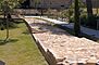 Nimes, Roman wall foundations