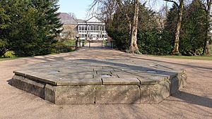 Octagonal base of Temple of Apona