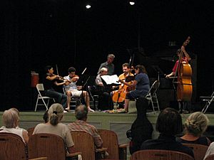 Piano Quintet Rehearsal