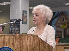 Ruby Dee speaking