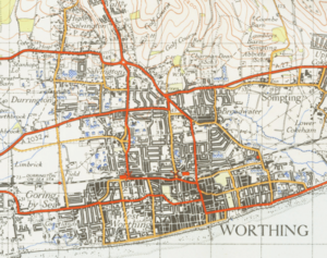 Worthingmap 1946