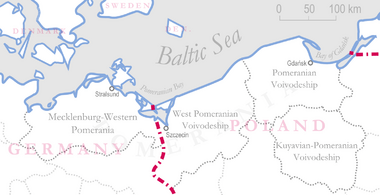 Administrative division of pomerania