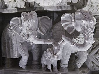 BAPS Robbinsville Mandir - carving 6