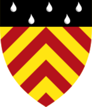 Clare Hall, Cambridge arms.svg