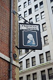 Fraunces Tavern sign detail