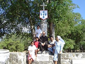 A padrão in Lifau marks the spot where the Portuguese first landed on Timor in 1515