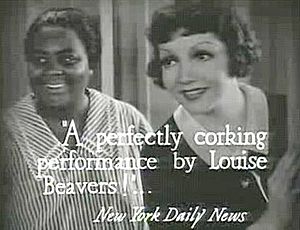 Imitation of Life (1934)--Louise Beavers&Claudette Colbert