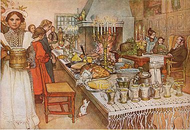 Julaftonen av Carl Larsson 1904