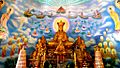 Ksitigarbha Statue Mural Vietnam