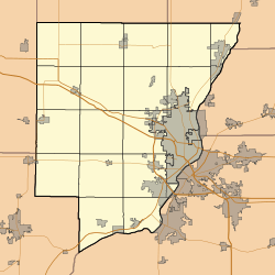 North Side Historic District (Peoria, Illinois) is located in Peoria County, Illinois
