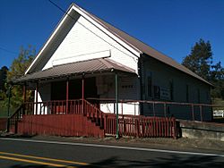 The grange hall at Melrose