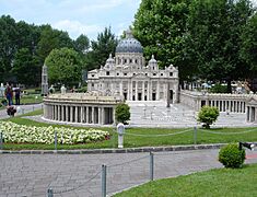 Minimundus Model St. Peter's basilica