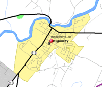 Montgomery, NY map