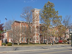 Morgan County courthouse in Martinsville