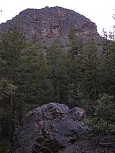 Mount Boucherie east face