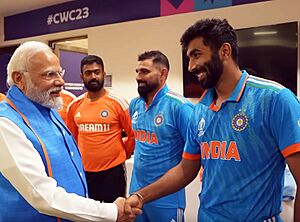 Narendra Modi, Jasprit Bumrah