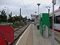 New Addington tramstop look north