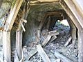 North Pacific Coast Railroad tunnel near Keys Creek - inside