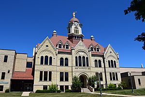 The Oconto County Courthouse in Oconto