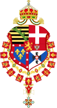 Personal Arms of Tsar Simeon II of Bulgaria.svg