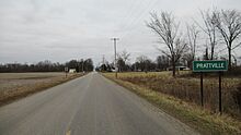 Prattville, MI road signage